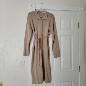 Button up dress